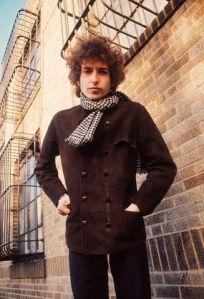 1966, USA --- Musician Bob Dylan posing for the cover of his album . --- Image by © Jerry Schatzberg/Corbis